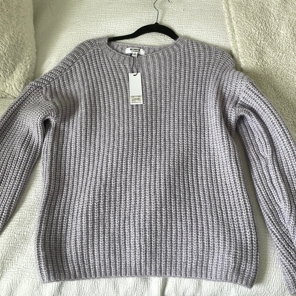 BB Dakota Purple sweater